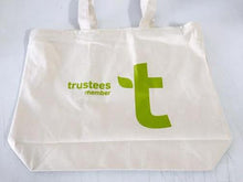 Heavy Canvas Zipper Tote Bag with Long Handles