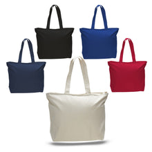 Cheap Heavy Canvas Zipper Tote