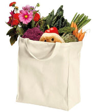 Durable 100% Cotton Twill Grocery Tote