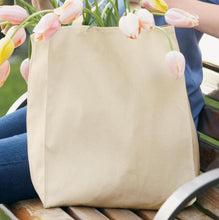 Natural Cotton Shopping Totes