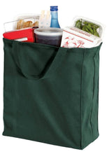 Hunter Green Durable 100% Cotton Twill Grocery Totes