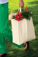 Natural 100% Cotton Twill Shopping Tote Bags