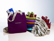 Colorful Cotton Canvas Allie Tote Bag