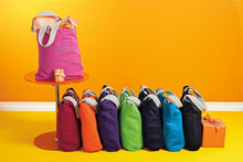 Colorful Cotton Canvas Allie Tote Bag
