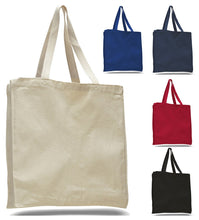 Heavy Canvas Wholesale Tote bags With Full Gusset
