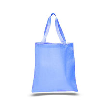 Carolina Blue Heavy Canvas Tote Bags