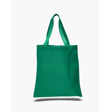 Kelly Green Canvas Tote Bags