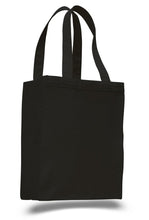 Cheap Cotton Shopping Tote Bags Black