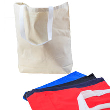 Medium Canvas Tote Bags with White Handles TC216